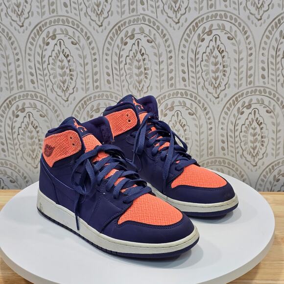 Air Jordan 1 Retro High GG Dark Purple Dust Atomic Pink 332148-500 sz 8.5Y 10W - Picture 7 of 16